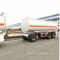 Fuel Tank Trailer Oil Tanker Semi Trailer Drawbar Trailer Milk/ Water/ Fuel / Oil Tanker Factory
